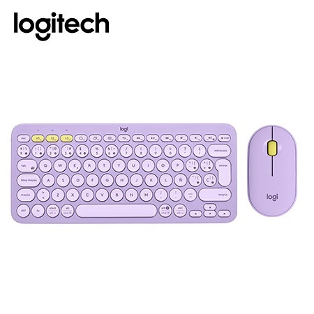 KIT LOGITECH TECLADO K380 LAVENDER 920-011150 + MOUSE PEBBLE M350 LAVENDER 910-006659*